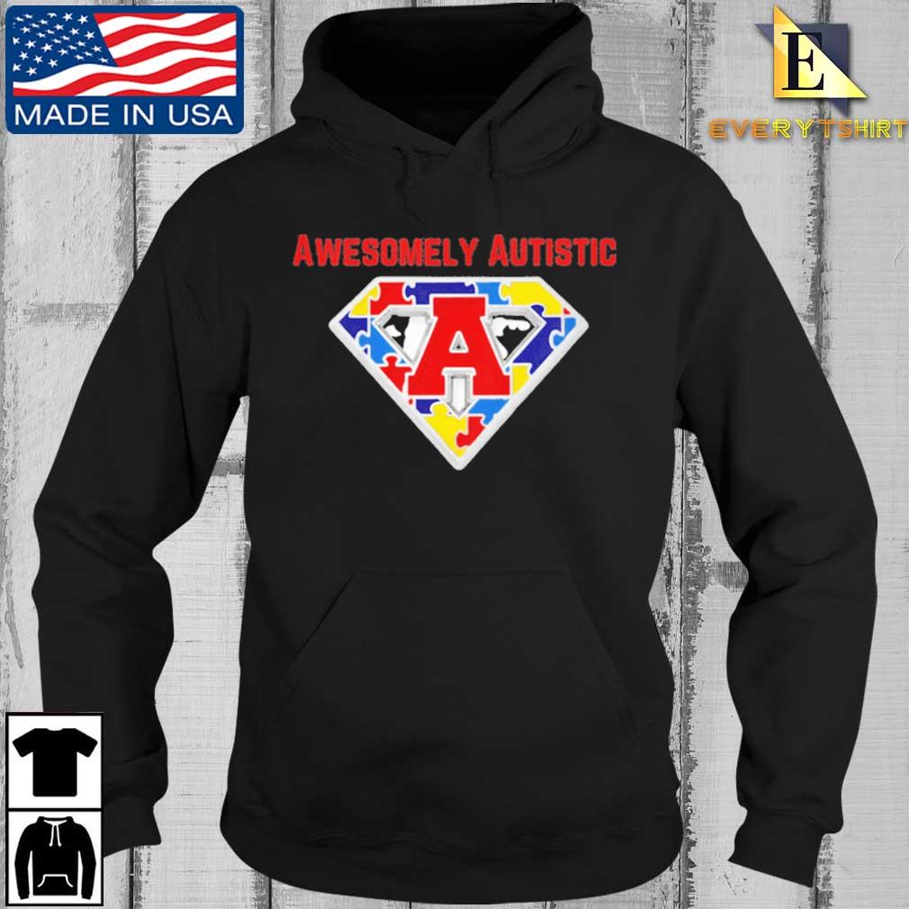 Autism Awesomely Autistic Superhero Shirt Every Hoodie den