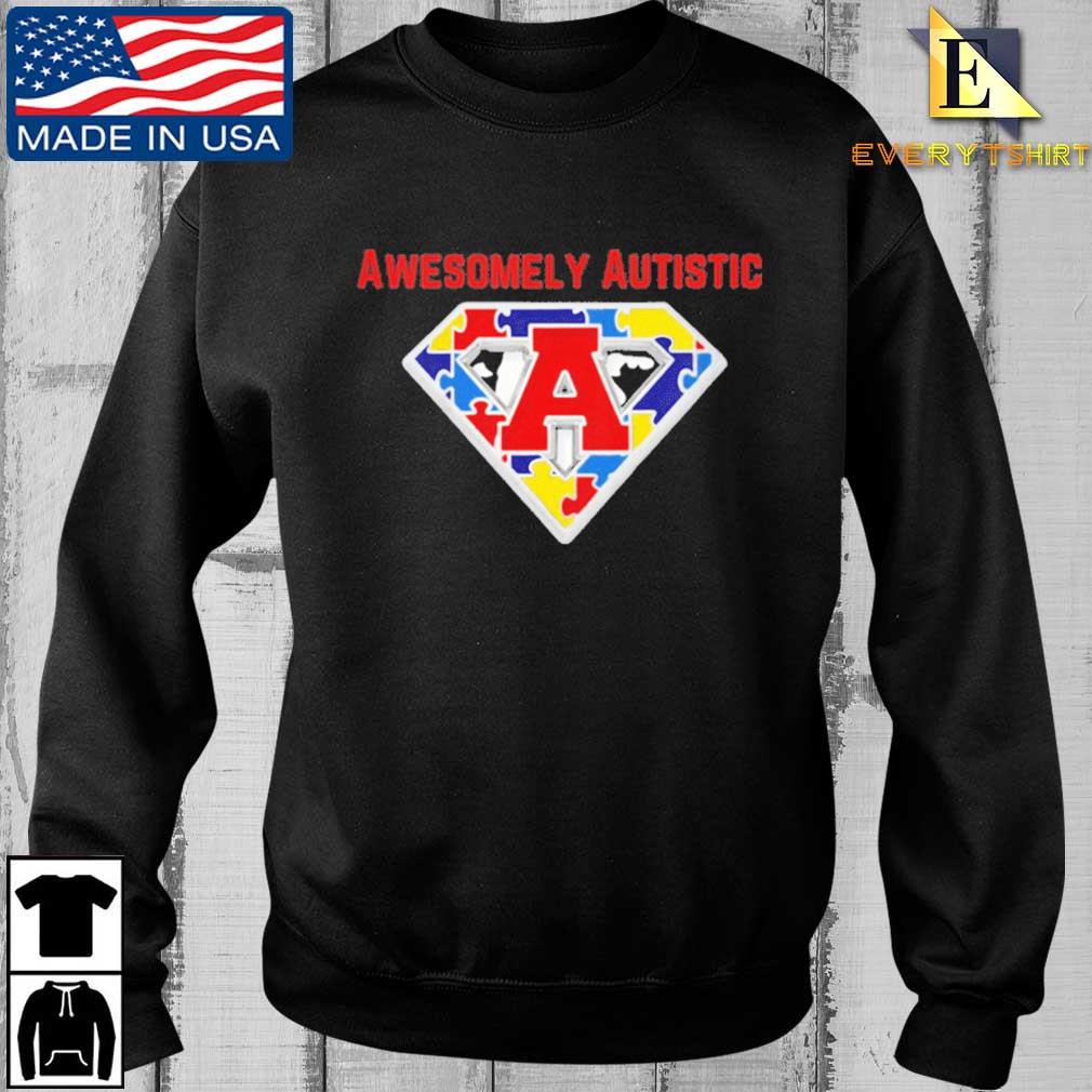 Autism Awesomely Autistic Superhero Shirt