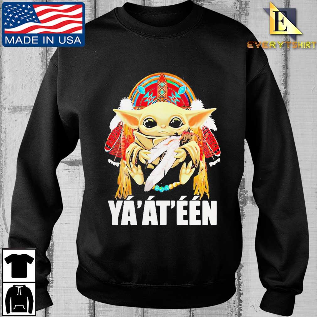 Baby Yoda American Nation Hello Shirt
