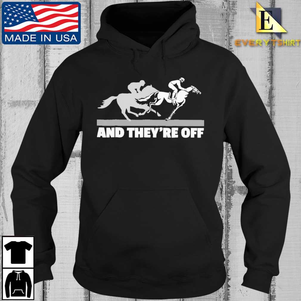 Racehorse and they're off Every Hoodie den