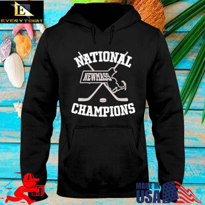 Newmass national Champions hockey hoodie den