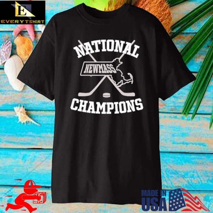 Newmass national Champions hockey shirt