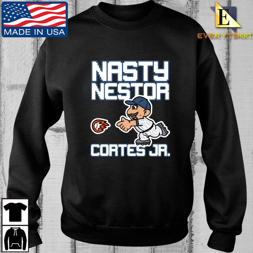 Nestor Cortes Jr New York Yankees Signature T-shirt,Sweater, Hoodie, And  Long Sleeved, Ladies, Tank Top