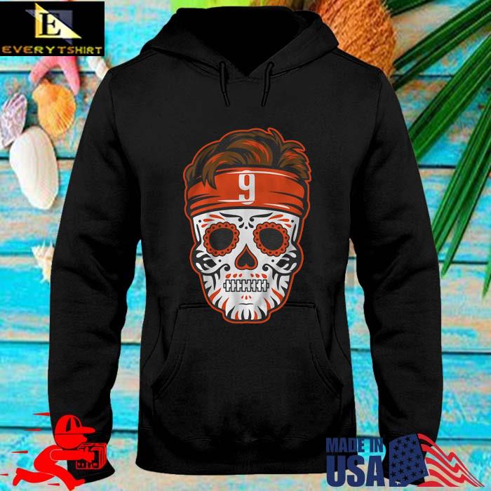 Joe Burrow Sugar Skull T-Shirt + Hoodie