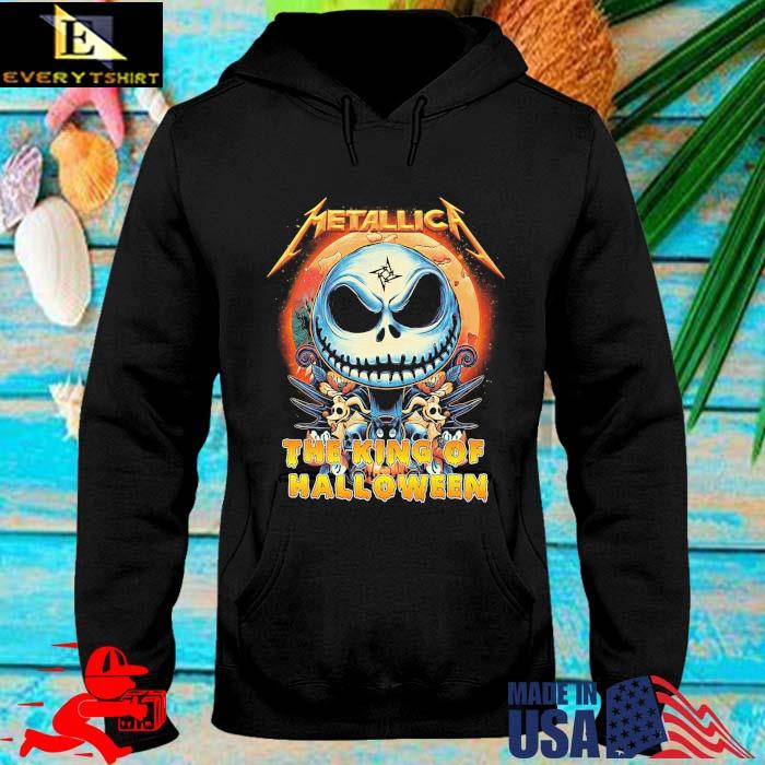 Jack Skellington Metallica The King Of Halloween Shirt hoodie den
