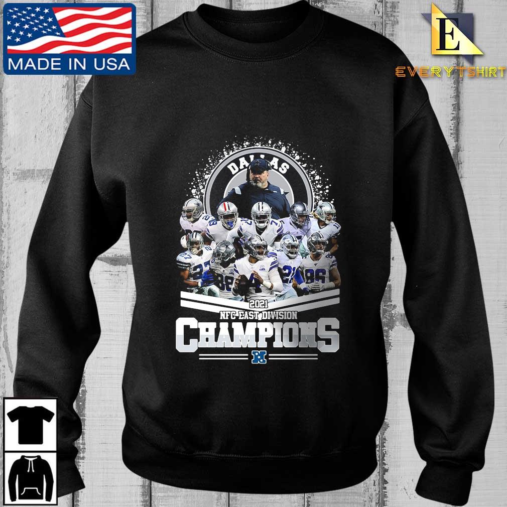 2021 Dallas Cowboys NFC East Division Champions T-Shirt, hoodie