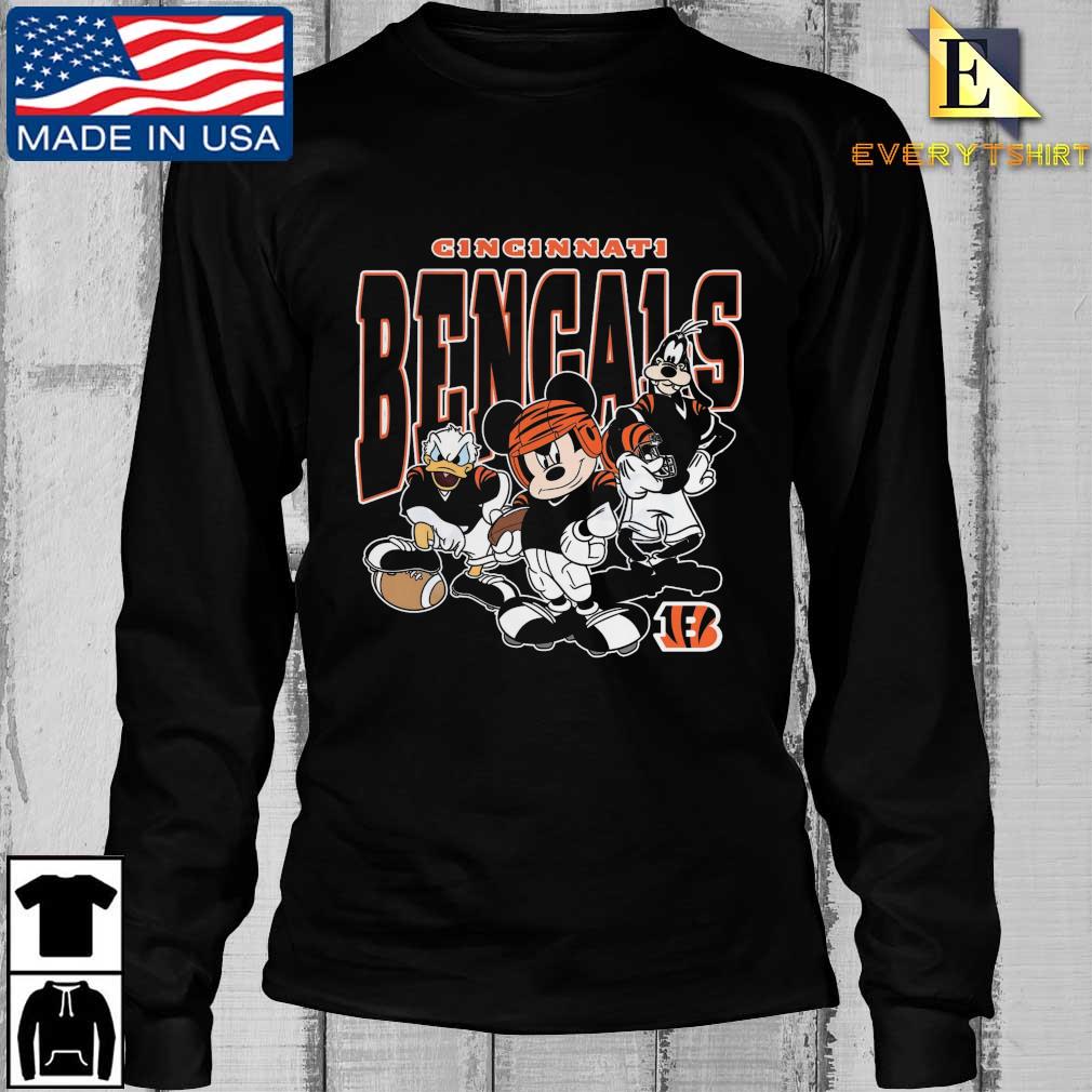 Cincinnati Bengals Mickey Mouse Disney Nfl Shirt Cotton Shirt funny shirts,  gift shirts, Tshirt, Hoodie, Sweatshirt , Long Sleeve, Youth, Graphic Tee »  Cool Gifts for You - Mfamilygift