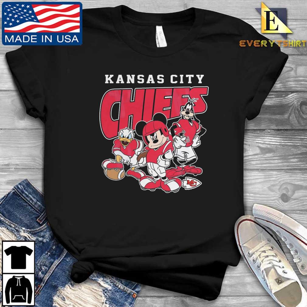 Mickey Mouse and Friends Kansas City Chiefs shirt, hoodie, sweatshirt and  long sleeve