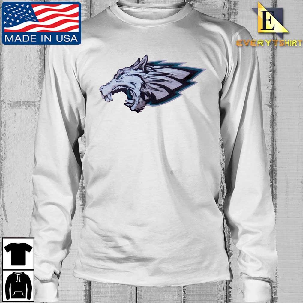 Dog mentality mixed philadelphia eagles logo shirt, hoodie