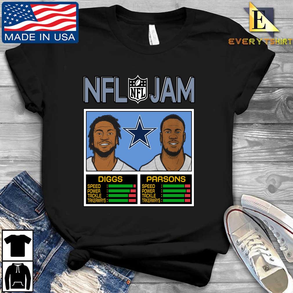 NFL Jam Cowboys Diggs And Parsons shirt, hoodie, sweater, long