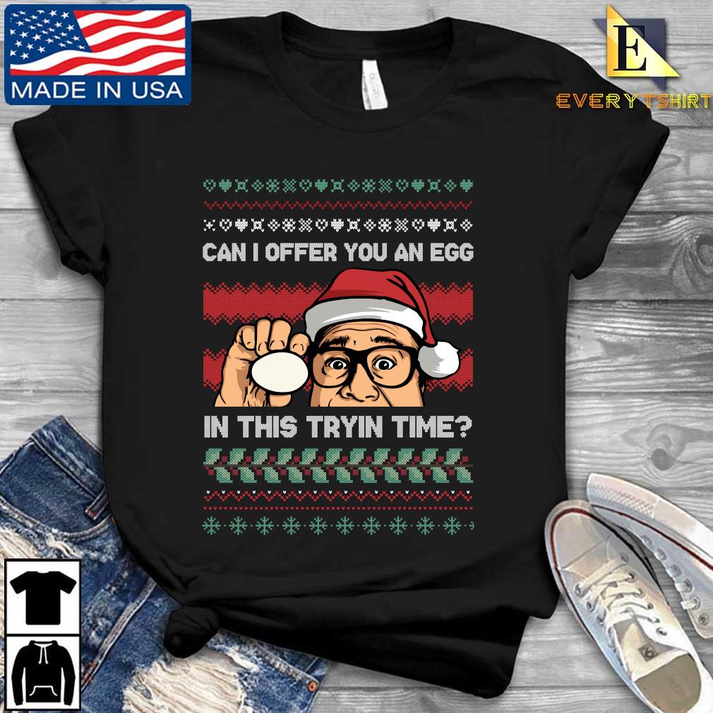 Danny Devito can I offer you an egg in this trying time Christmas 2022 shirt