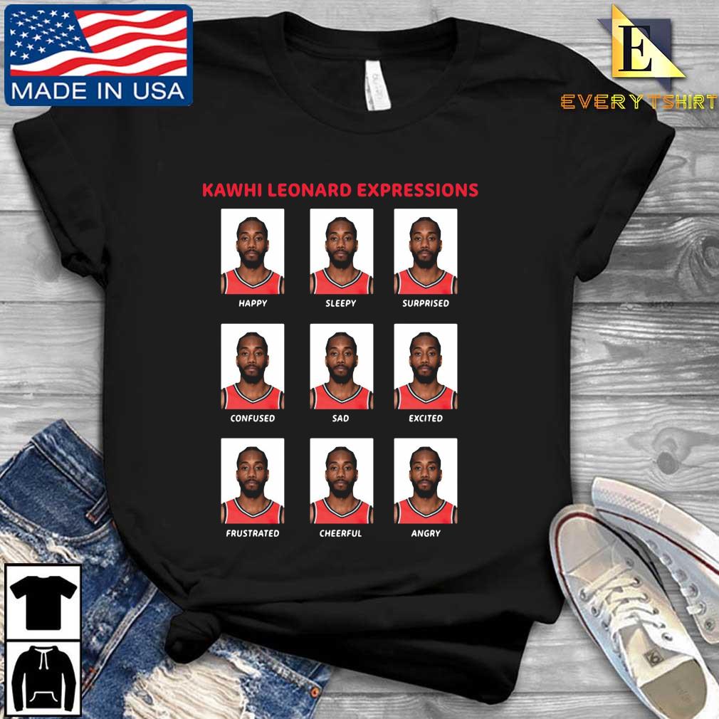 Kawhi Expressions Kawhi Leonard Basketball Shirt