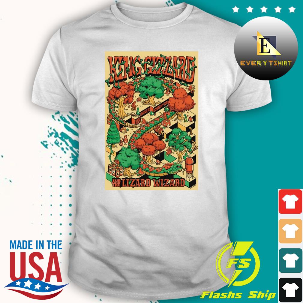 King Gizzard & The Lizard Wizard Tour October 24 2022 Shirt