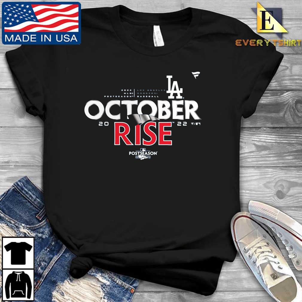 October Rise Los Angeles Dodgers 2022 Postseason Shirt - Bluecat