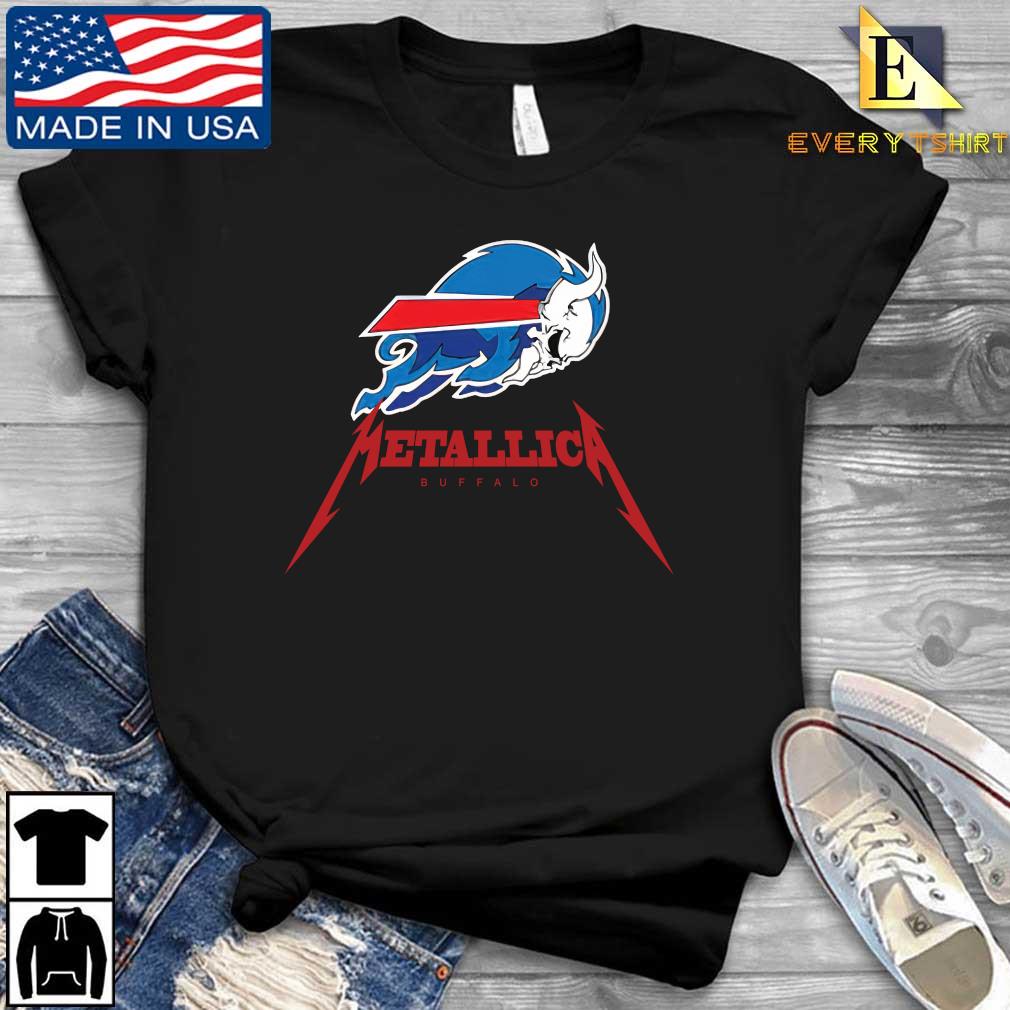 Metallica Buffalo Bills Highmark Stadium Buffalo NY 11-08-2022 Tour Shirt