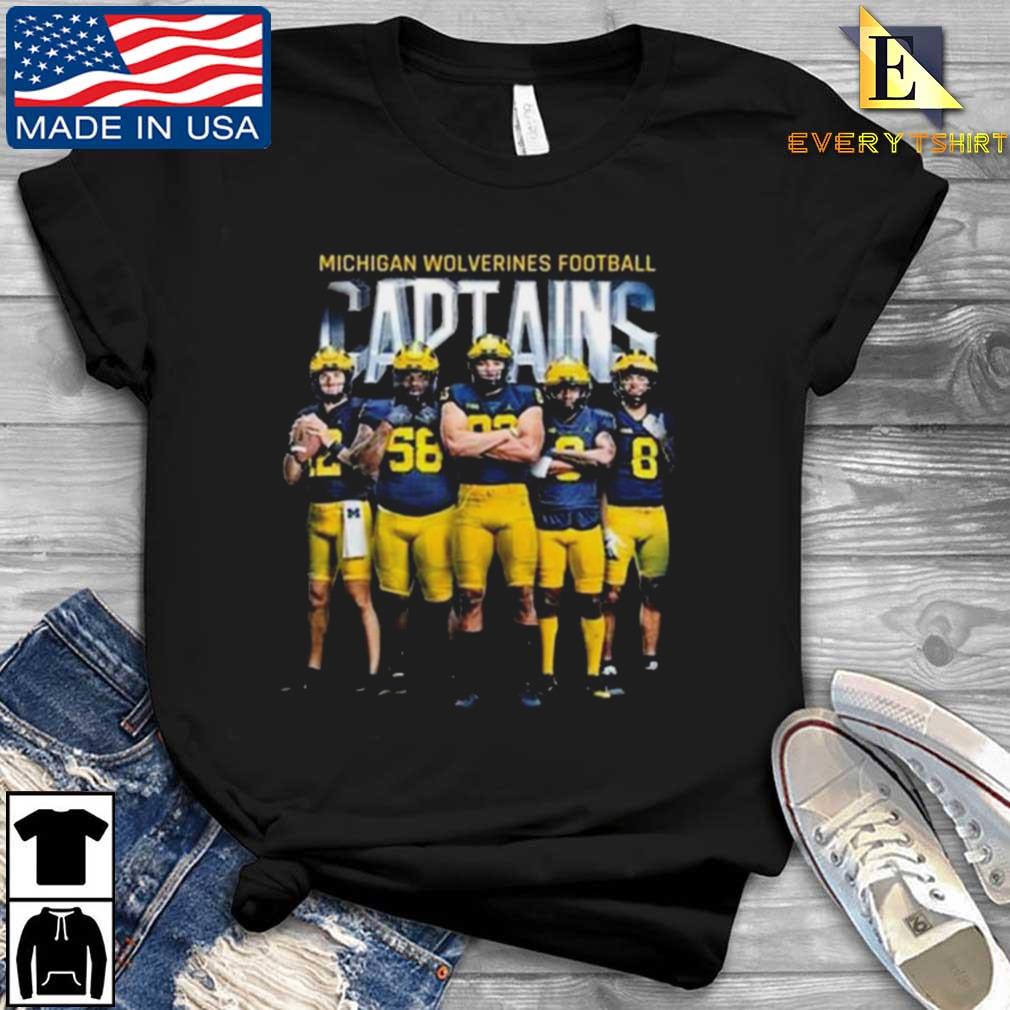 Michigan Wolverines Football Announces Team Captains For The 2022 Season Shirt