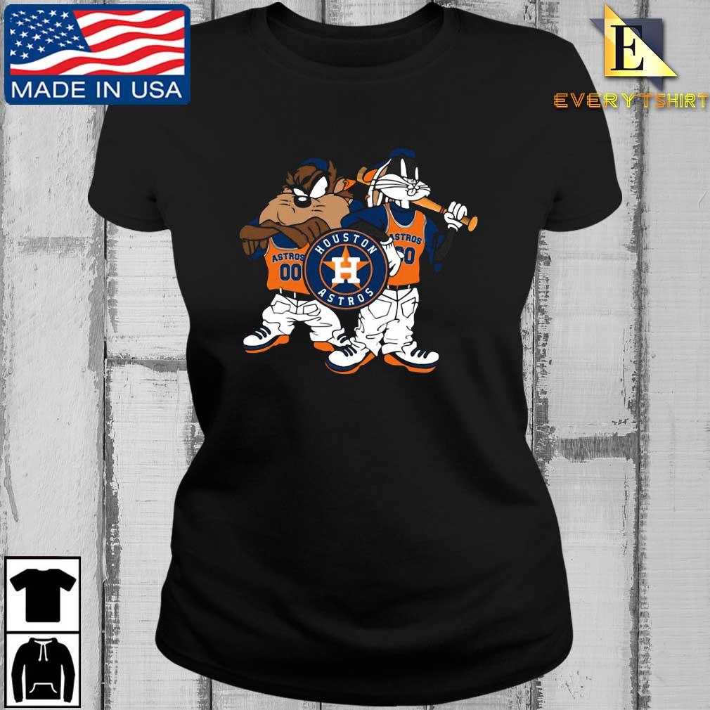 Houston Astros Looney Tunes Taz And Bunny Shirt - High-Quality Printed Brand