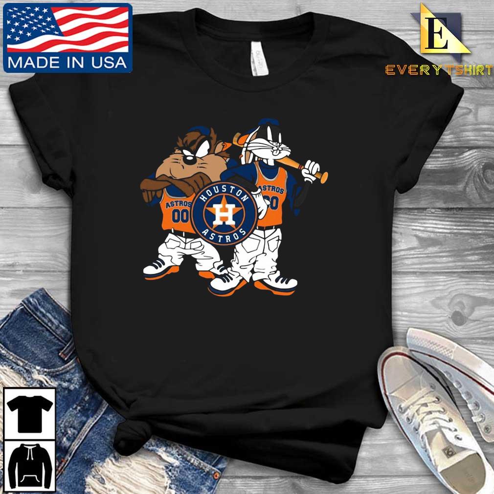 Vintage MLB Houston Astros Looney Tunes Shirt, Houston Astros