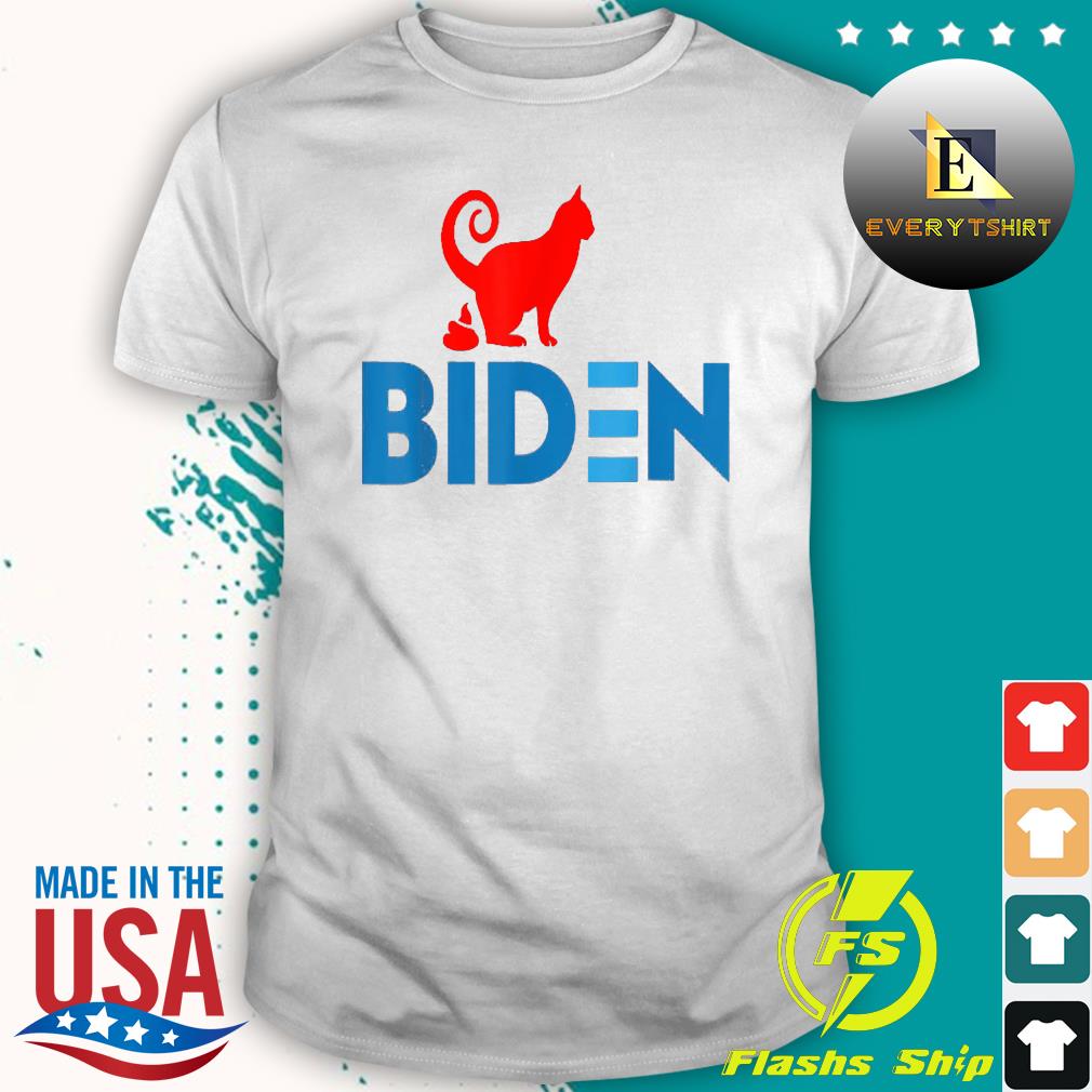 My Cat Hates Joe Biden I Love My Cat Anti Joe Biden Shirt