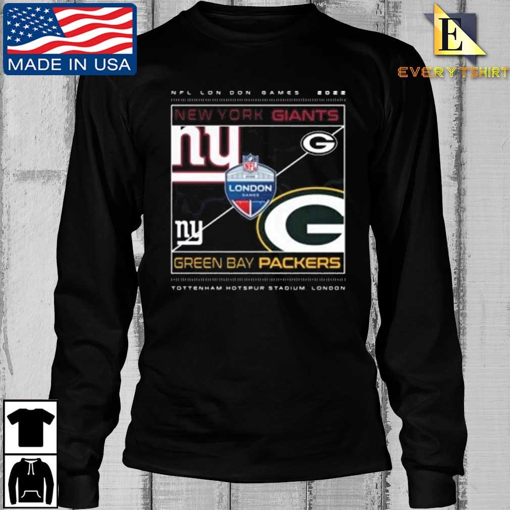 NFl London Games 2022 New york Giants vs Green Bay Packers shirt, hoodie,  sweater, long sleeve and tank top