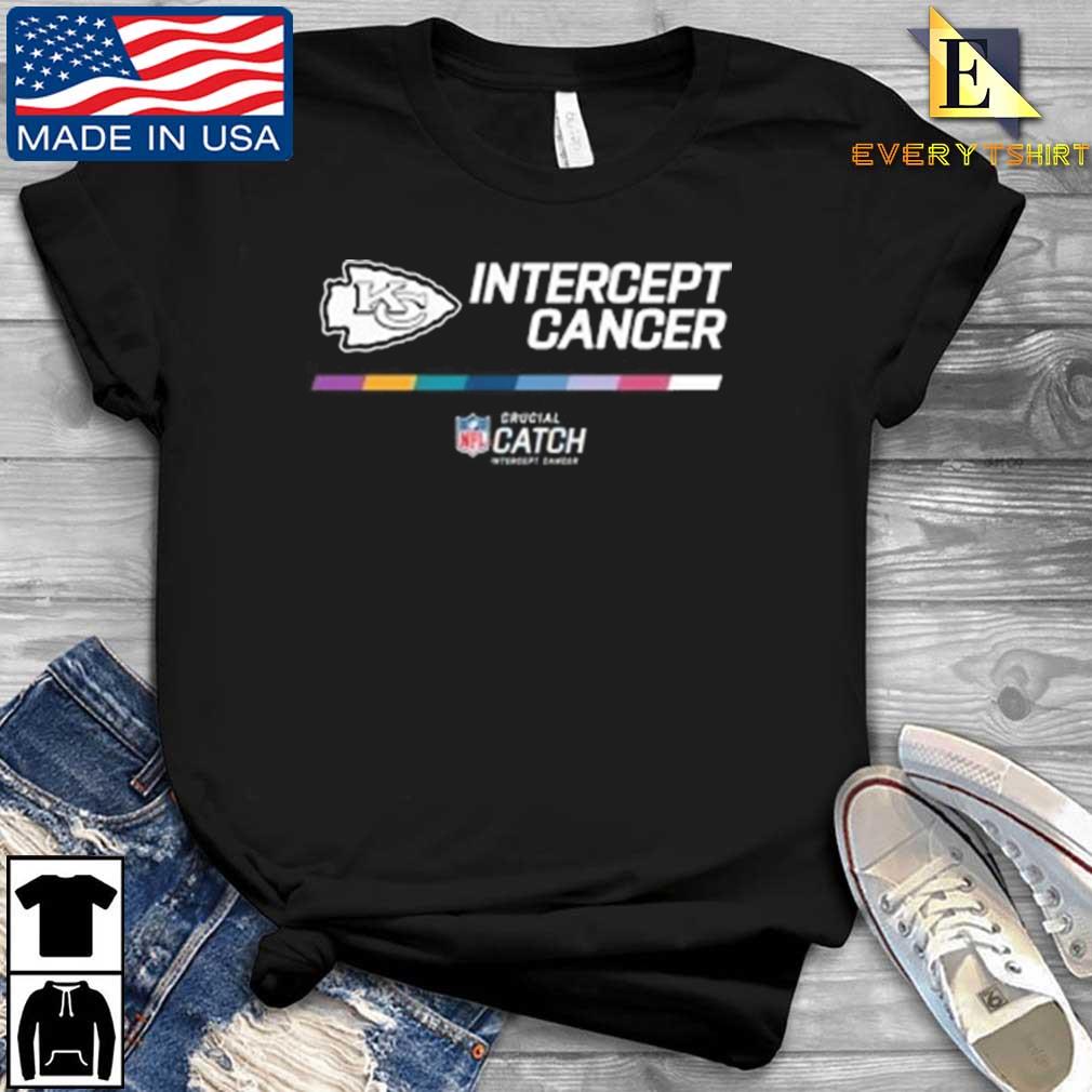 Kansas City Chiefs intercept cancer crucial catch shirt - Guineashirt  Premium ™ LLC