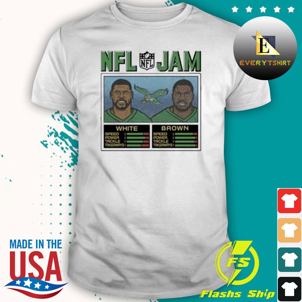 NFL Jam Philadelphia Eagles Reggie White and Jerome Brown 2022 shirt - Bes  Tee Shops