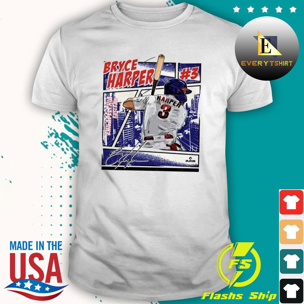 Philadelphia Phillies Bryce Harper Gift For Baseball Player Fan 2022 Shirt