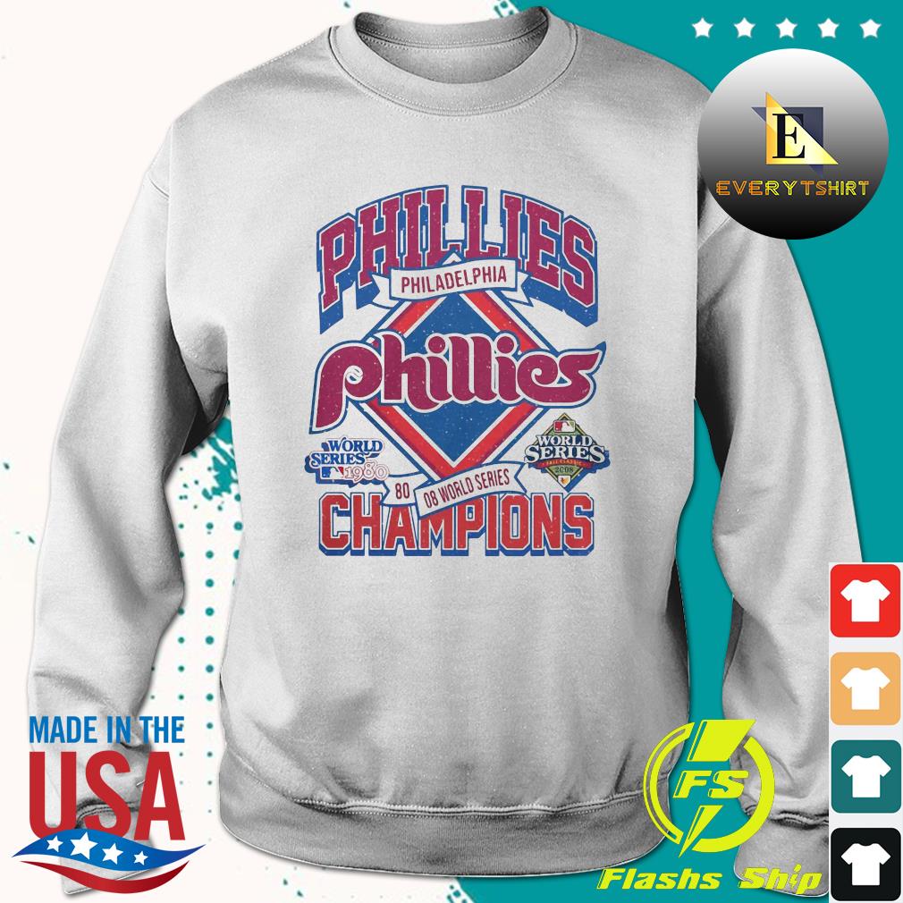 Philadelphia Phillies Champions world series 1980 08 world series vintage  shirt, hoodie, sweater and v-neck t-shirt