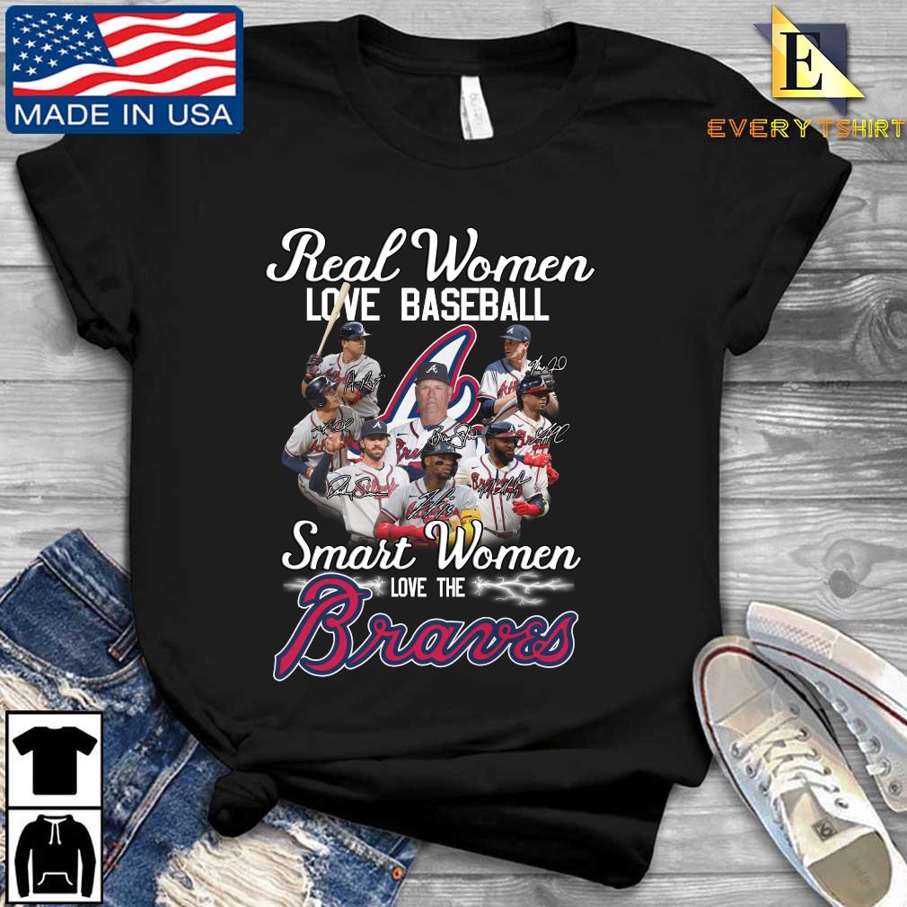 Real Women Love Baseball Atlanta Braves Shirt, hoodie, longsleeve