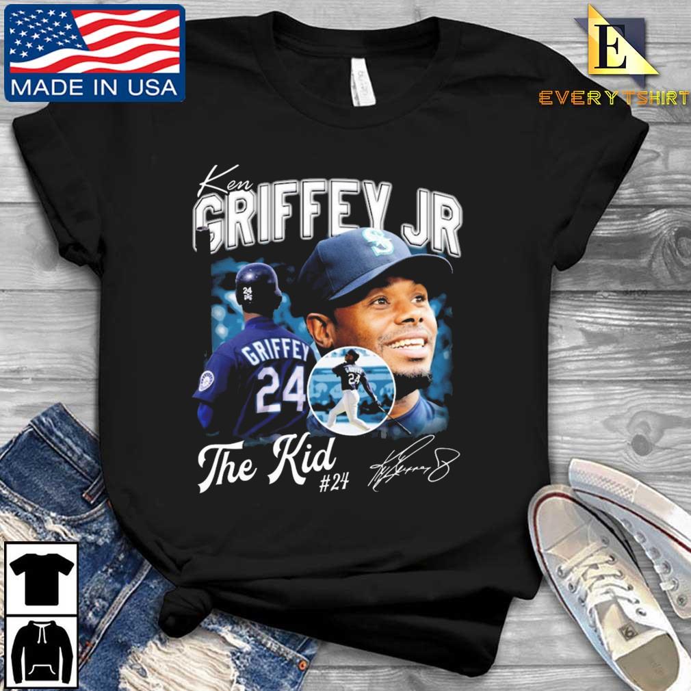 Ken Griffey Jr The Kid Baseball Vintage Signature Unisex T-Shirt