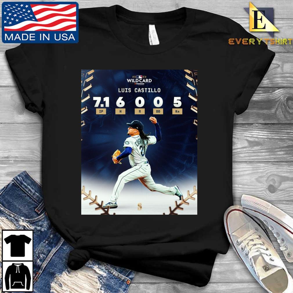 Seattle Mariners Luis Castillo Shirt t-shirt by To-Tee Clothing