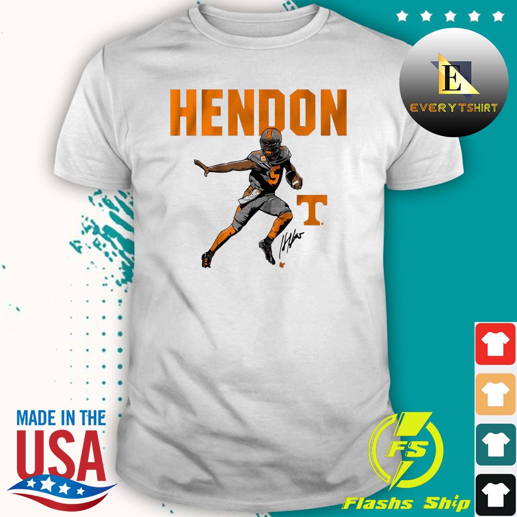 Tennessee Football Hendon Hooker Signature Pose Shirt