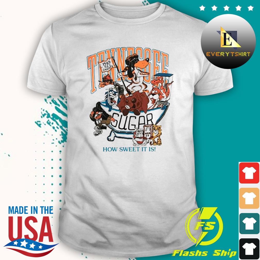 Tennessee Vols Football SEC Champions Sugar Bowl 1986 Shirt