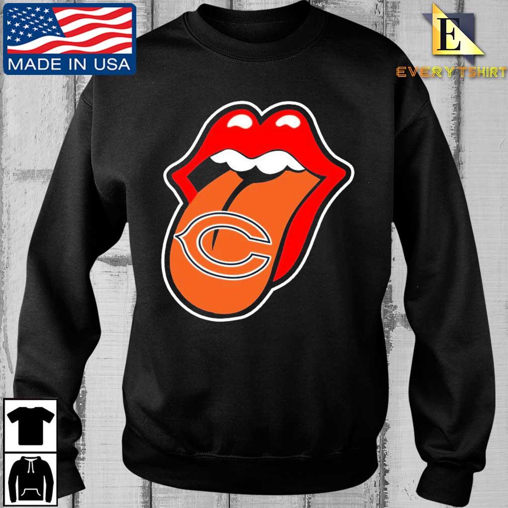 Chicago Bears The Rolling Stones Logo Shirt