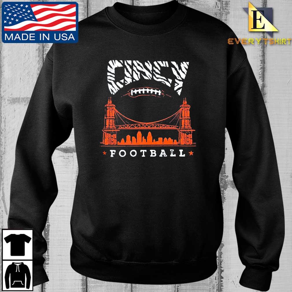 Cincinnati Cincy Football Bridge Shirt