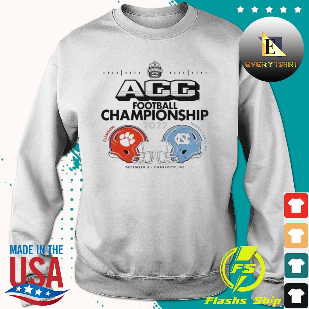 Clemson Tigers Vs Carolina Tar Heels 2022 ACC Football Championship Matchup Shirt