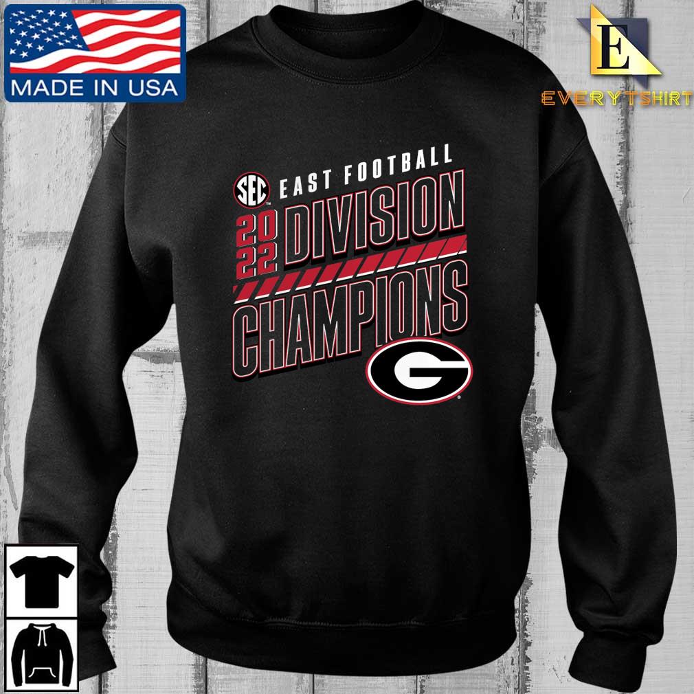 Georgia Bulldogs 2022 SEC East Division Football Champions Shirt