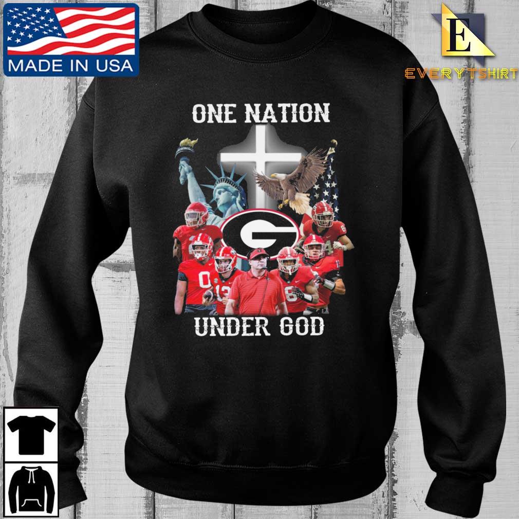 Georgia Bulldogs One Nation Under God shirt