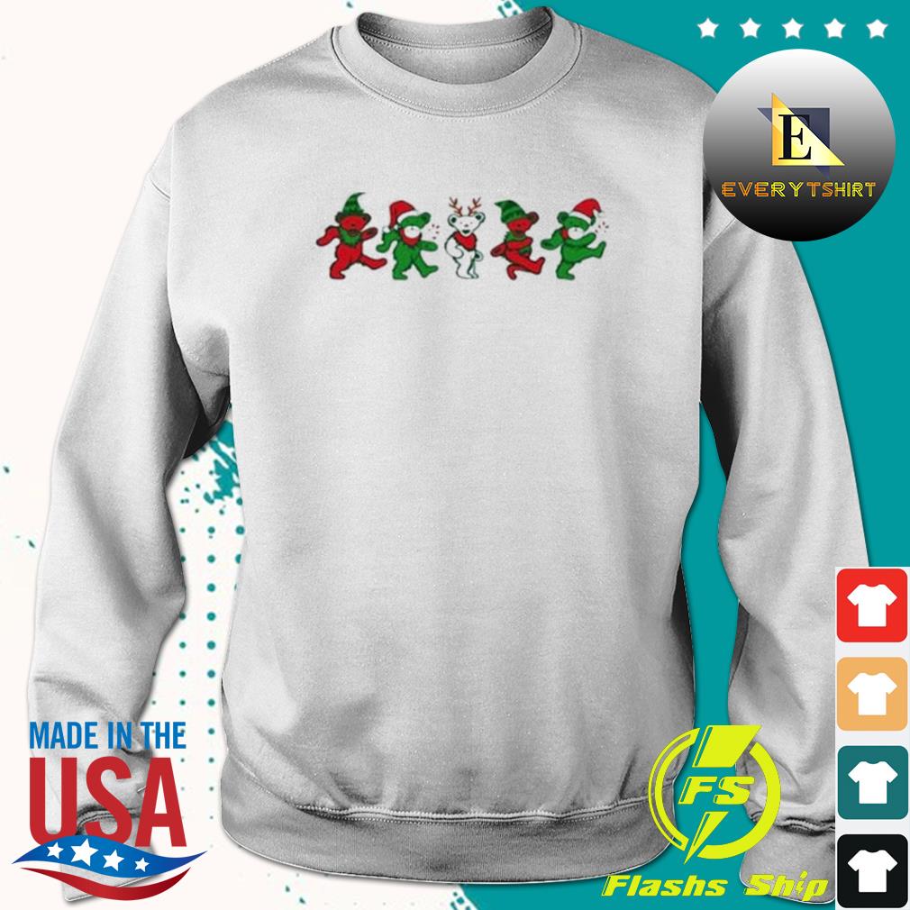 Grateful Dead Bear Dancing Christmas Sweater