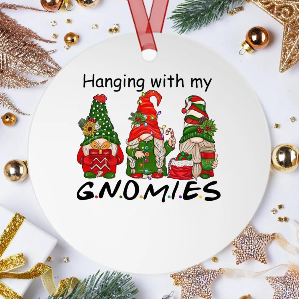 Hanging With My Gnomies Christmas 2022 Ornament