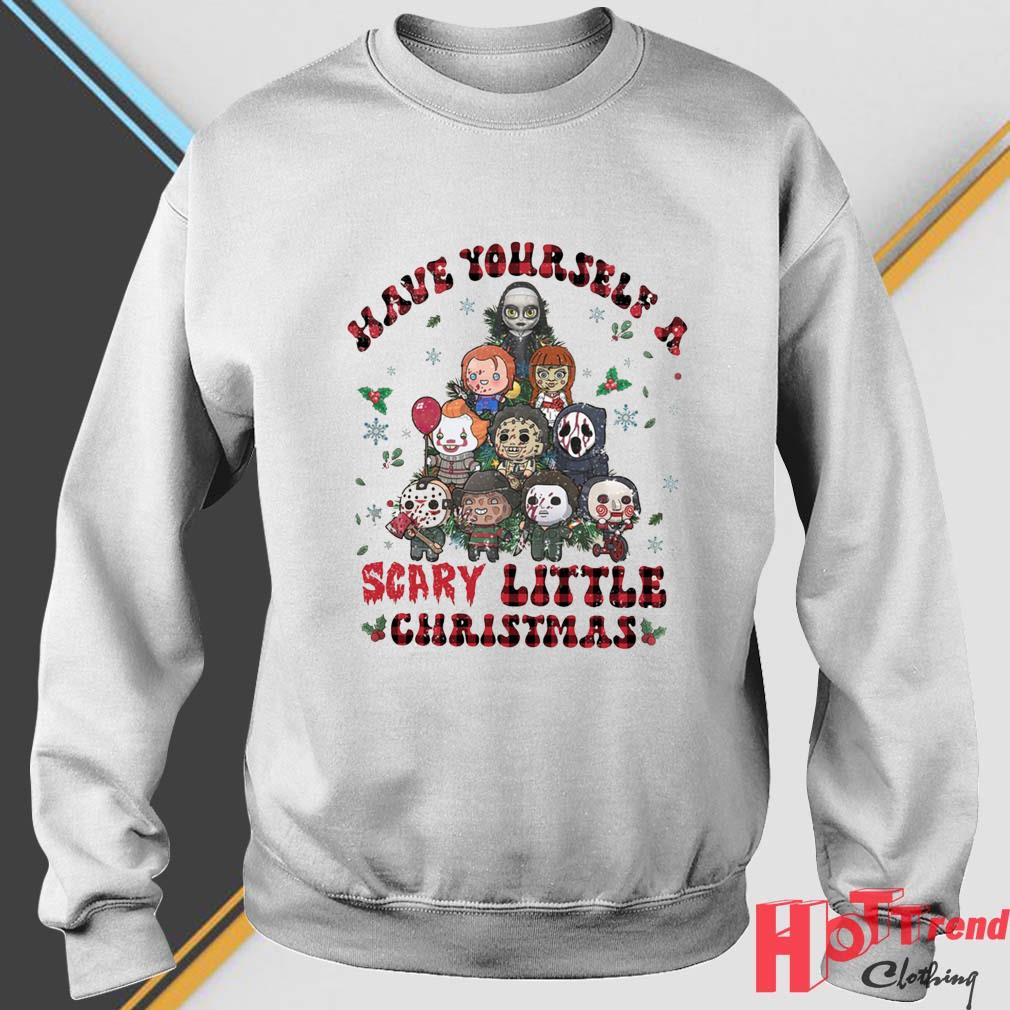Horror Movie Characters Chibi Have Yourself A Scary Little Christmas Sweater