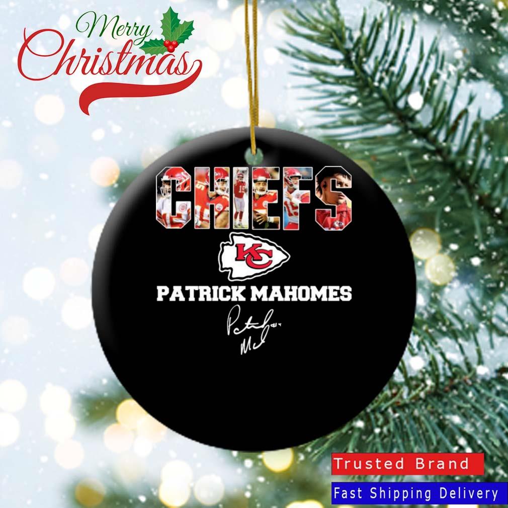 Kansas City Chiefs Patrick Mahomes Signature 2022 Ornament
