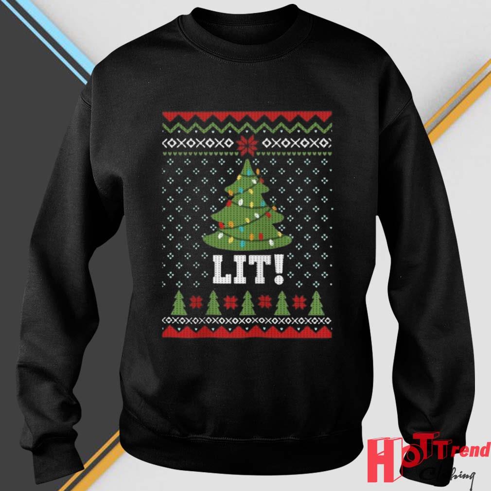 Lit Christmas Tree Ugly Christmas 2022 Sweater