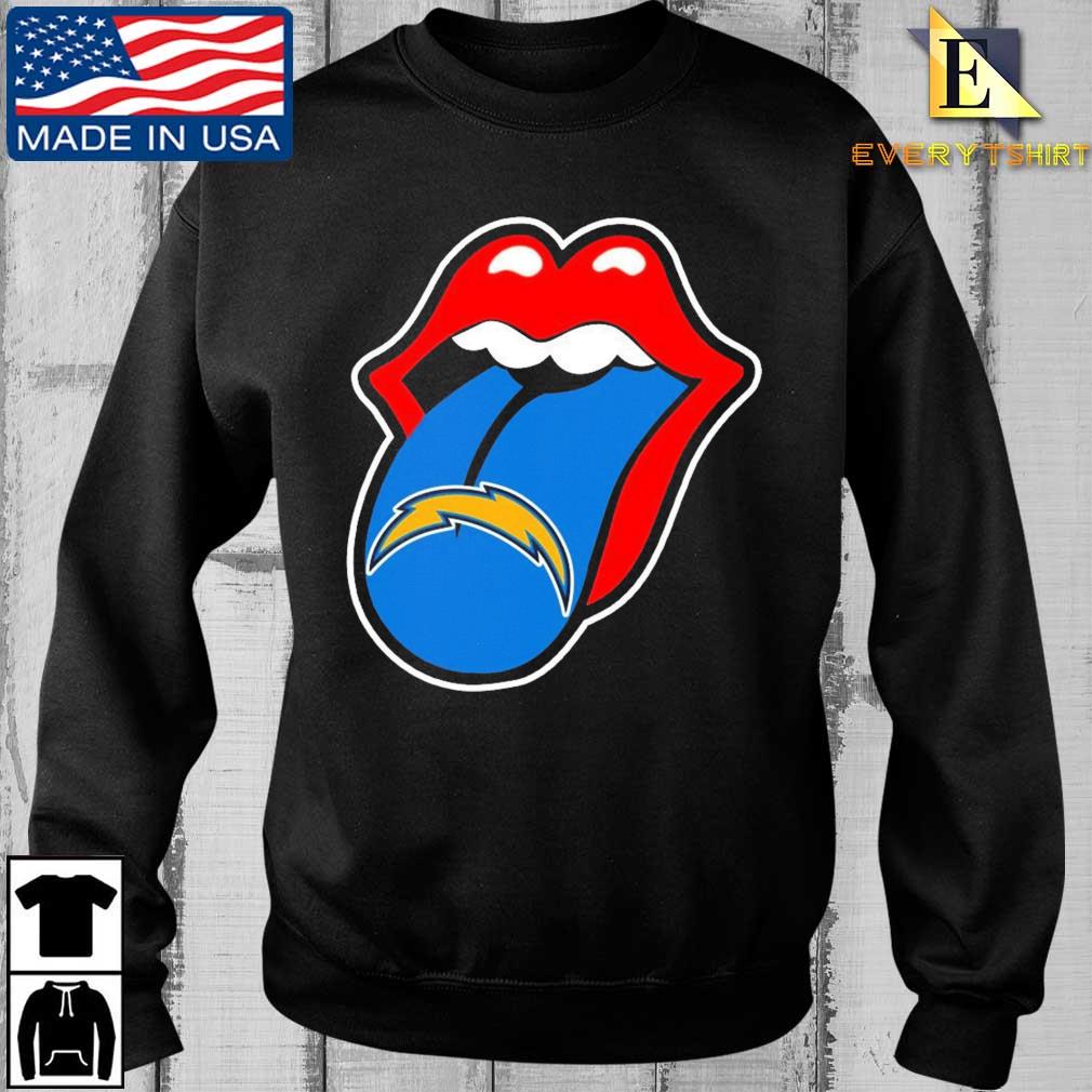 Los Angeles Chargers The Rolling Stones Logo Shirt