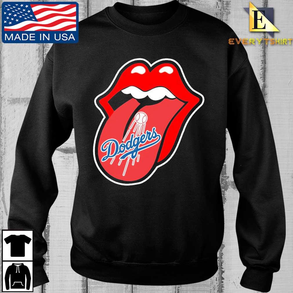 Los Angeles Dodgers The Rolling Stones Logo Shirt