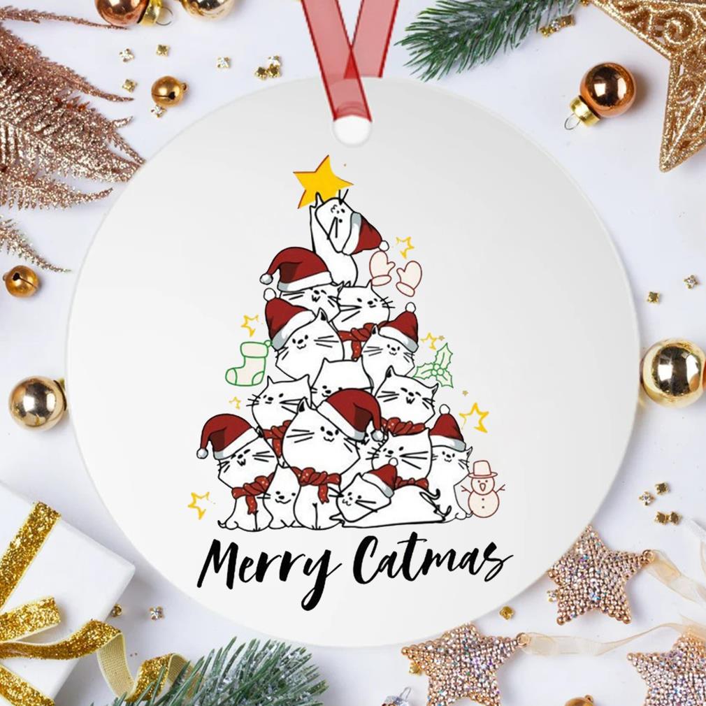 Merry Catmas Christmas Tree 2022 Ornament