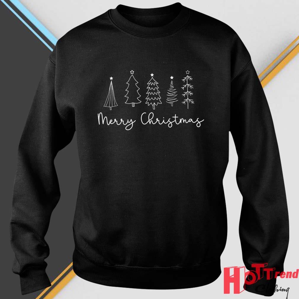 Merry Christmas Tree Christmas Xmas Jumper Shirt