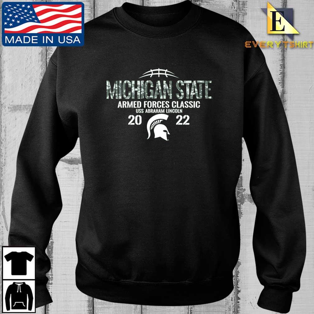 Michigan State Spartans 2022 Armed Forces Classic Shirt