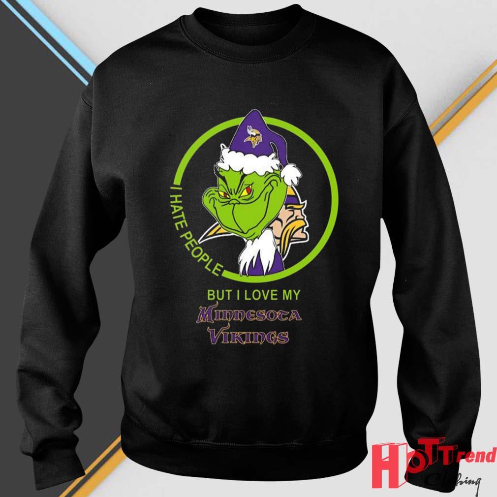 Men And Women Christmas Gift NFL Minnesota Vikings Cute 12 Grinch