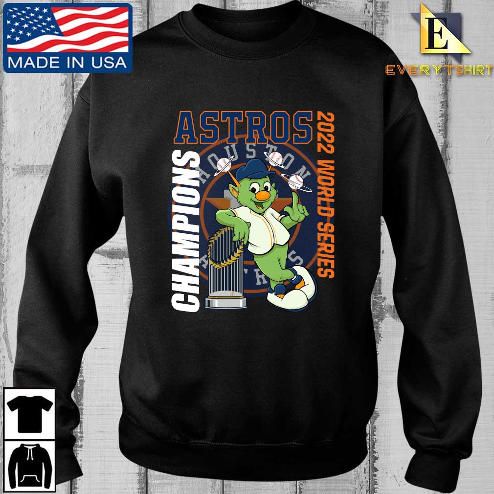 MLB Houston Astros Mascot Orbit 2022 World Series Champion shirt
